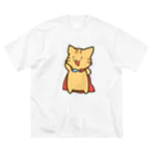 ねこのしっぽのねこねこヒーロー Big T-Shirt