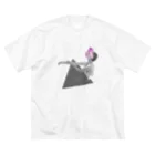 ？のamethyst ビッグシルエットTシャツ