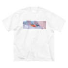 ヒラキノボルのPhotography 《waves》 ビッグシルエットTシャツ