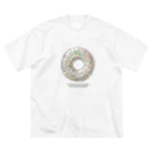 totto_designのドーナツ（the doughnut） ビッグシルエットTシャツ