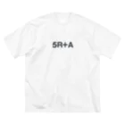 be Lazy の5R+A ビッグシルエットTシャツ