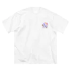 もも屋 / Peachy ShopのMomoDragon  ビッグシルエットTシャツ