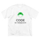 taffy'sのCode for Yamaguchi ロゴアイテム Big T-Shirt