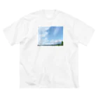 akane_art（茜音工房）の癒しの風景（空と雲） ビッグシルエットTシャツ