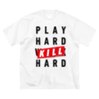 ANTINOMEのPLAY HARD / BST_WH Big T-Shirt
