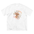 ermineのさくらちゃん🌸BU ビッグシルエットTシャツ