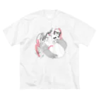 akimiyajimaのbigcat ビッグシルエットTシャツ