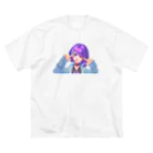 鶴来つゆ💜👾💜のどうにかなりそう！ Big T-Shirt