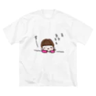 ちんちくりんのおみせの「すー...」シリーズ ビッグシルエットTシャツ