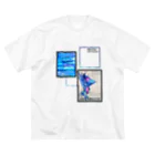 *BLu-e:GarDen*のUNDERWater ビッグシルエットTシャツ