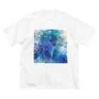 iro+ato paletteの藍-lán- ビッグシルエットTシャツ