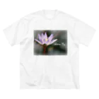 K＿Moonのwater lily ビッグシルエットTシャツ