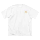 H.a.TのHonest and Tough beige ビッグシルエットTシャツ