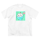 まいまいの子供部屋ショップのパフェにゃんこ ビッグシルエットTシャツ