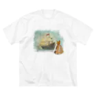 海賊猫 cocoの『うちのコ・シリーズ「ねこの王国」』 Big T-Shirt