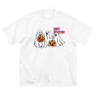 シロクマ商店のBoo! ビッグシルエットTシャツ