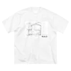 kiyosumiの断面図 ビッグシルエットTシャツ