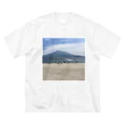 galuboの夏の終わり ビッグシルエットTシャツ