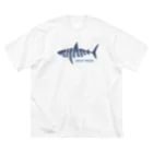 kg_shopのSHARK -Logo Style- ビッグシルエットTシャツ