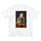 YS VINTAGE WORKSのソビエト　1929年　 ピョートル・ジューコフ Big T-Shirt