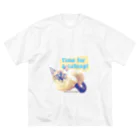 ノアティコSHOPのTime for a catnap ビッグシルエットTシャツ