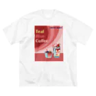 Teal Blue CoffeeのSpecial strawberry ビッグシルエットTシャツ