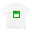 なの12400fのGreen Floppy ビッグシルエットTシャツ