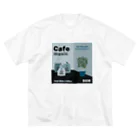 Teal Blue CoffeeのCafe music - Teal Blue Bird - Big T-Shirt