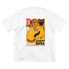 YS VINTAGE WORKSのチェコ・KOCKA（=チェコ語で猫） Big T-Shirt