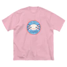 冷蔵庫からウーパールーパーのアメリカンwuper ビッグシルエットTシャツ