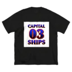 CAPITAL_03_SHIPSの03ロゴ ビッグシルエットTシャツ