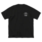 ''''Bar Code''''のBar Code T-shirt  black ビッグシルエットTシャツ