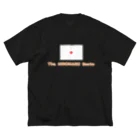 日本酒ロックの日の丸弁当　HINOMARU BENTO ビッグシルエットTシャツ