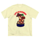 ドレメヒロコの菌糸体胞子 ビッグシルエットTシャツ