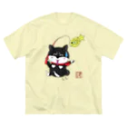 黒柴の梅吉でやんすの改・釣れてもぅたでやんす！ Big T-Shirt