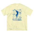 キッズモード某のクールトリックス（単色Vr) ビッグシルエットTシャツ