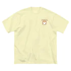 すやはむハウスの寝癖【ワンポイント】 ビッグシルエットTシャツ