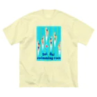 キッズモード某のスイスイスイミングレース♪ Big T-Shirt