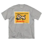 YS VINTAGE WORKSのチェコ　子犬 ビッグシルエットTシャツ