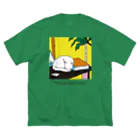 123kaori_SHOPのゆっくり休むネコT Big T-Shirt