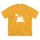 hayakawa(文鳥絵)の復活！アワホビール ビッグシルエットTシャツ