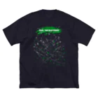 きさらぎ☆工房の宇宙の粒 ビッグシルエットTシャツ