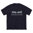 8wariのWE ARE BLUE, NOT GRAY!! Big T-Shirt