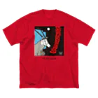 123kaori_SHOPの落ち着くシロオリックスT ビッグシルエットTシャツ