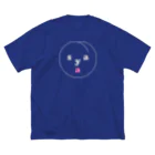 エダマメトイチ雑貨店のsayaちゃん 200% 濃い色用 ビッグシルエットTシャツ