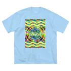 ✨🌈✨ユラクラカン🇯🇵 ✨🌈✨の🎉Hello New Earth 🌎 ビッグシルエットTシャツ