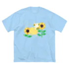 MOF-Island商店の夏だよ！ひまわりの妖精 ビッグシルエットTシャツ