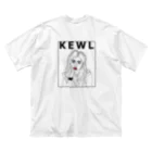 Ugly DucklingのKEWL![バックプリント] ビッグシルエットTシャツ