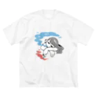 ---✄𝙼𝚁𝚊𝙼𝚁𝚊✄---のもくもくもんもん ビッグシルエットTシャツ