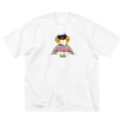 BonBonのトリコロールベル ビッグシルエットTシャツ